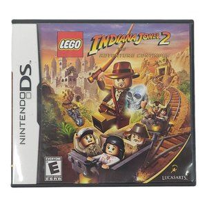 LEGO Indiana Jones 2 The Adventure Continues Nintendo DS Complete Tested Works